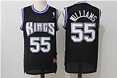 Sacramento Kings #55 Jason Williams Black Nike Throwback Stitched Jersey,baseball caps,new era cap wholesale,wholesale hats